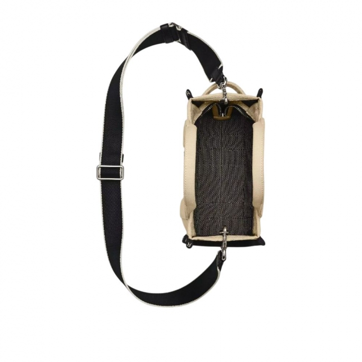 MJ THE MINI TOTEMarc Jacobs字母印花帆布兩用托特包