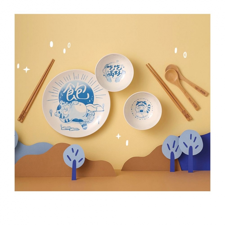 Mao's - Mao's 樂陶陶 x 皮康Pikang|有你的好日子聯名雙層禮盒組_80970-255213_大圖