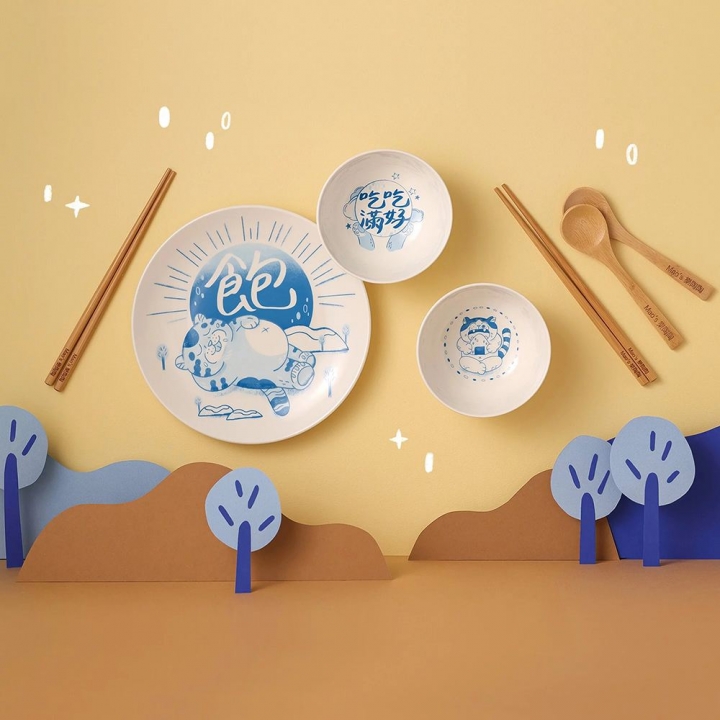 Mao's - Mao's 樂陶陶 x 皮康Pikang|有你的好日子聯名雙層禮盒組_80970-255216_大圖