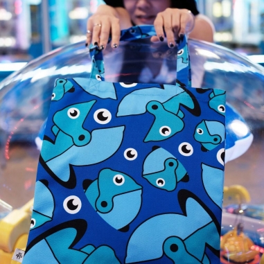 錦源興｜臺灣設計製造印花造型肩背手提袋 釣魚