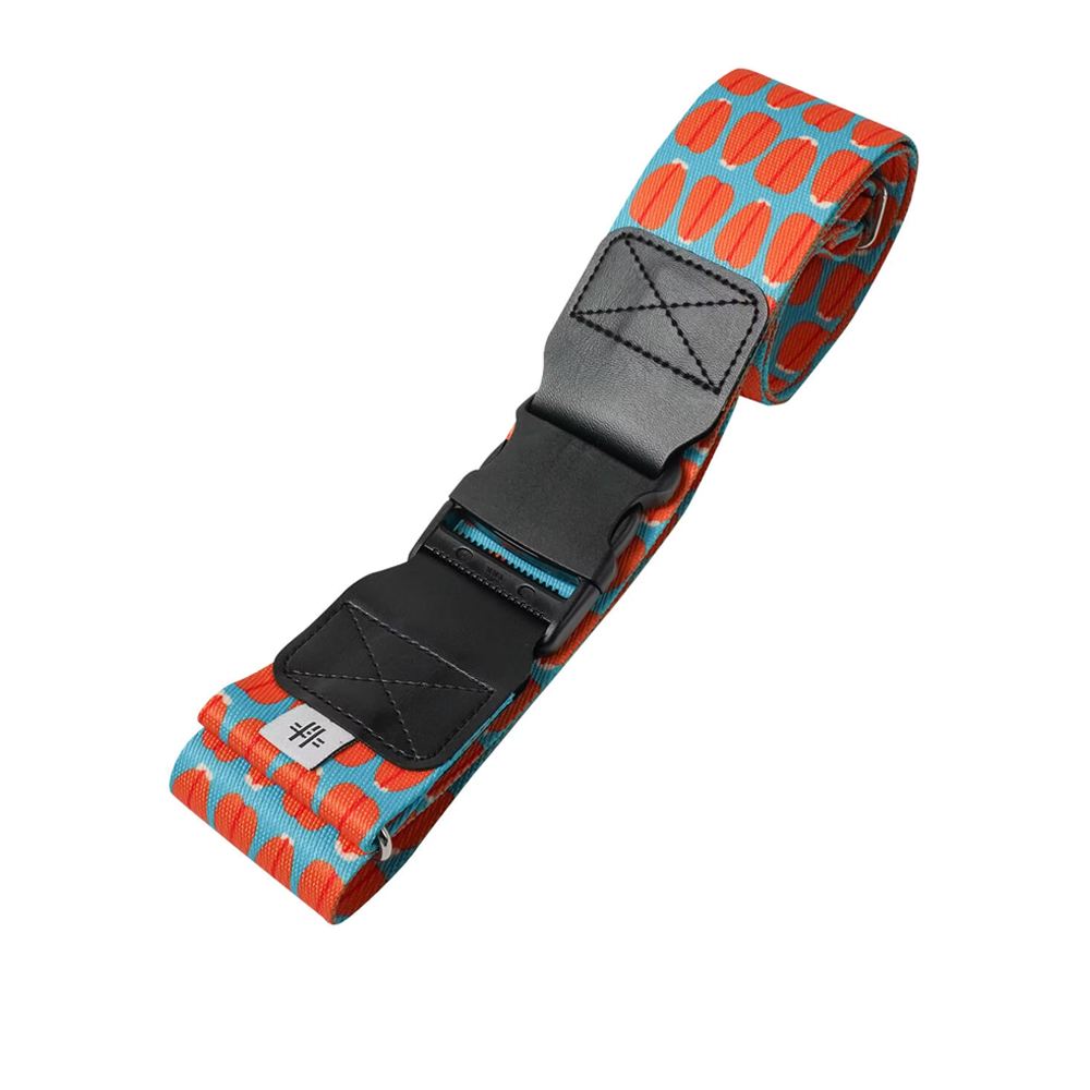 錦源興 錦源興｜臺灣設計製造 烏魚子寬版行李束帶 (藍色)