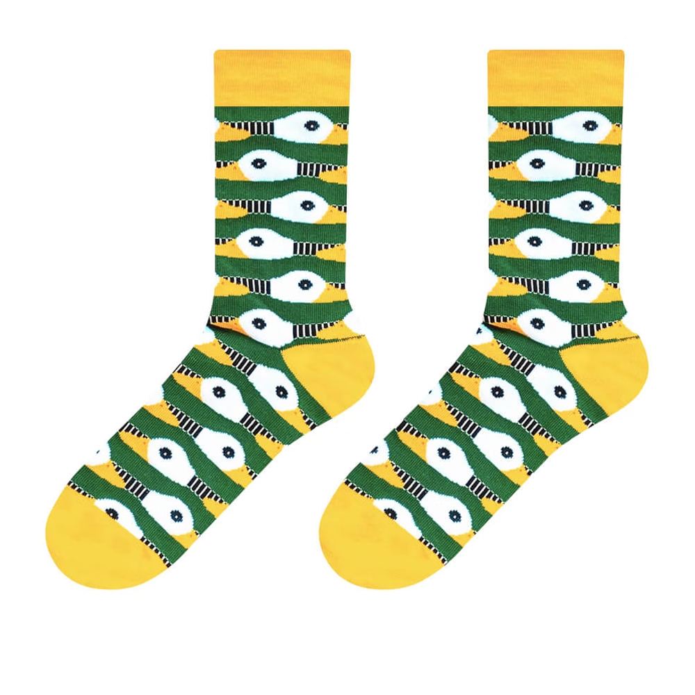 錦源興 錦源興｜臺灣設計製造 Cosi 聯名鴨頭燈無痕中長襪