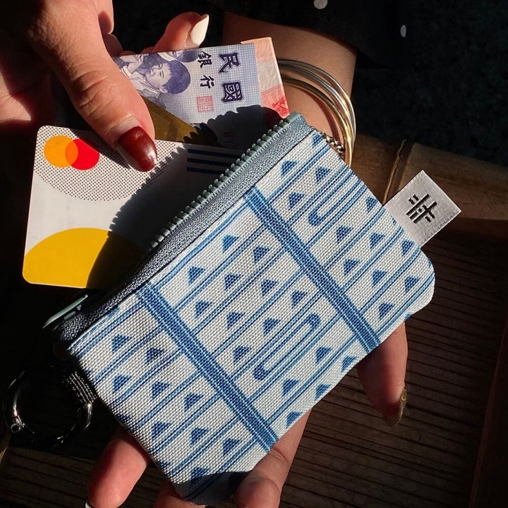 錦源興｜臺灣設計製造 鐵捲門扣環零錢包