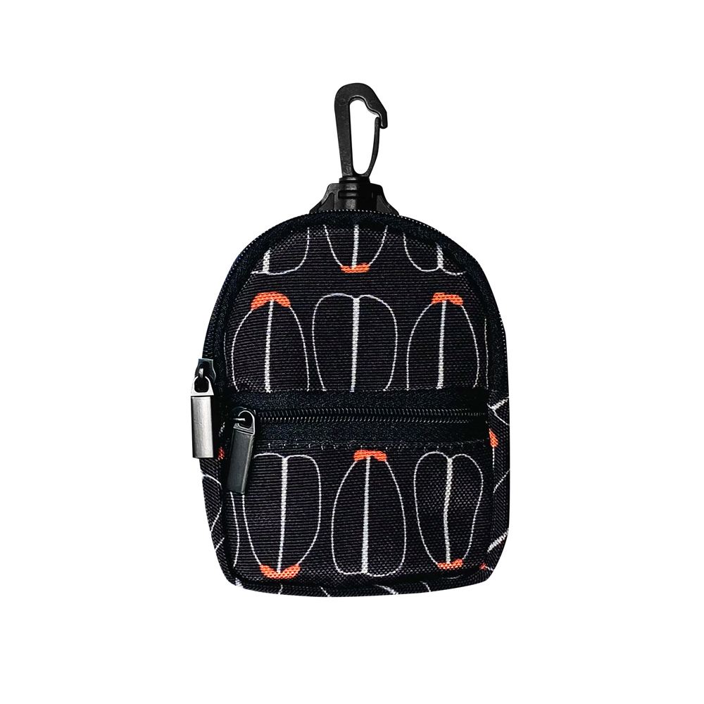 錦源興 錦源興｜臺灣設計製造 烏魚子背包造型零錢包 (黑色)