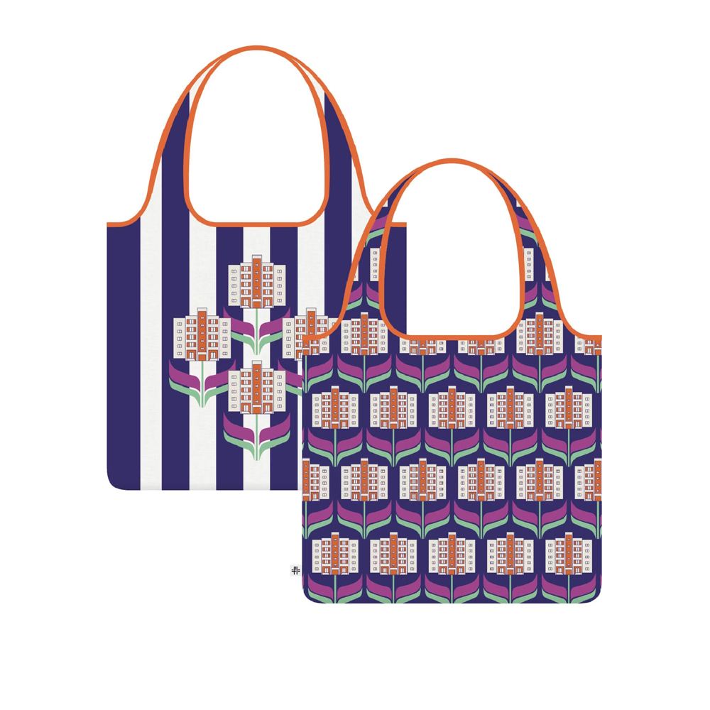 錦源興 錦源興｜臺灣設計製造 國宅雙印花設計折疊購物袋