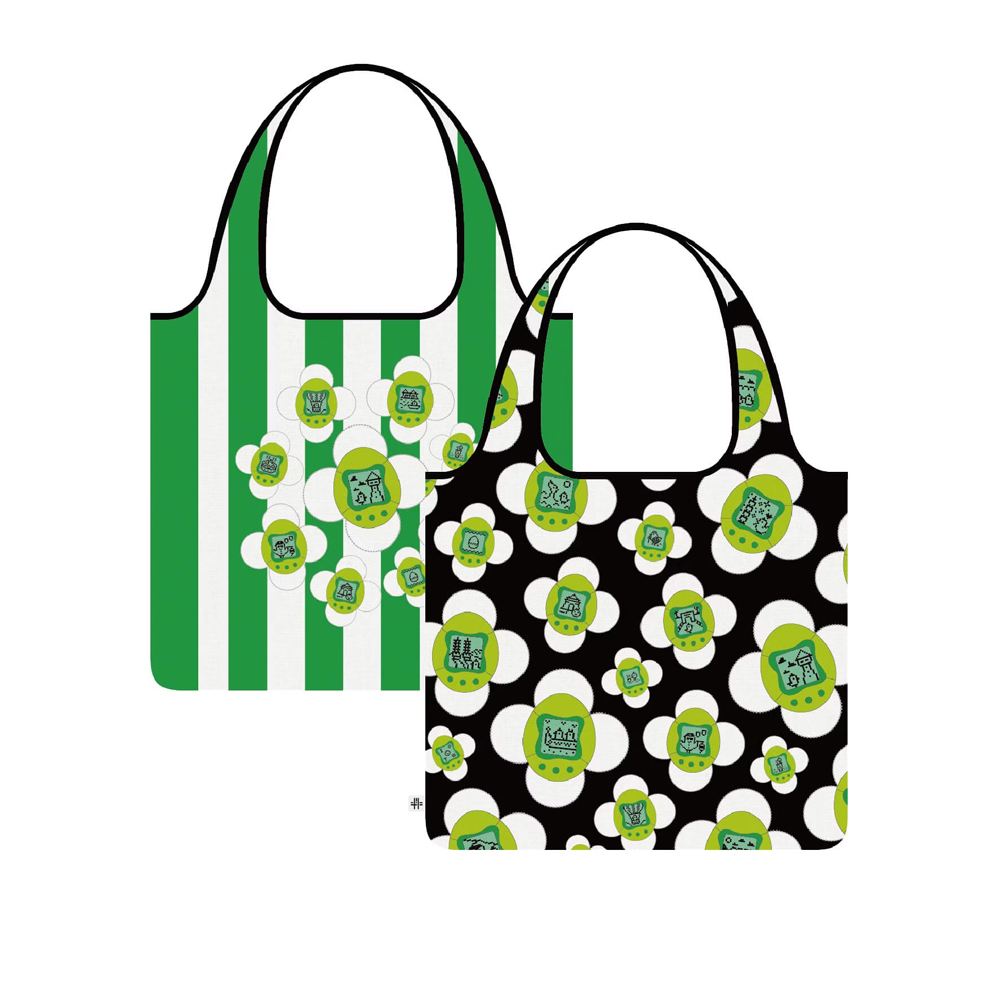 錦源興 錦源興｜臺灣設計製造 電子雞雙印花設計折疊購物袋