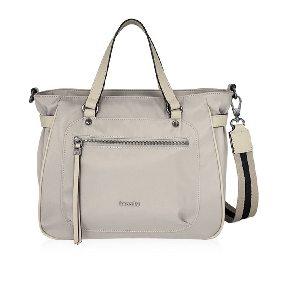 borsalini BSL俏皮學院背提2用包+帶 灰