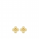 Tory Burch - KIRA CLOVER STACKED 貼耳式耳環82076-256392_縮圖