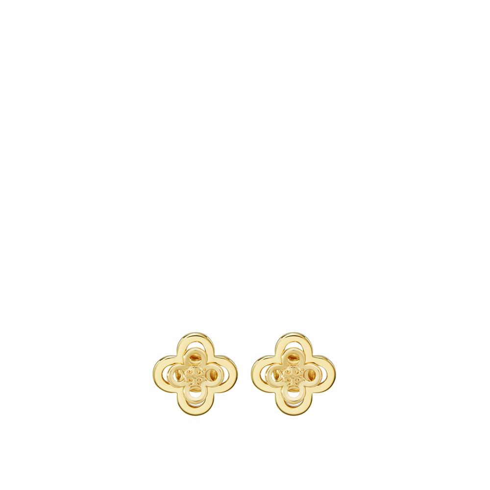 Tory Burch KIRA CLOVER STACKED 貼耳式耳環