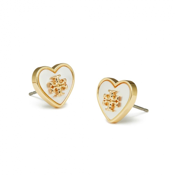 KIRA HEART STUDSKIRA 心型貼耳式耳環