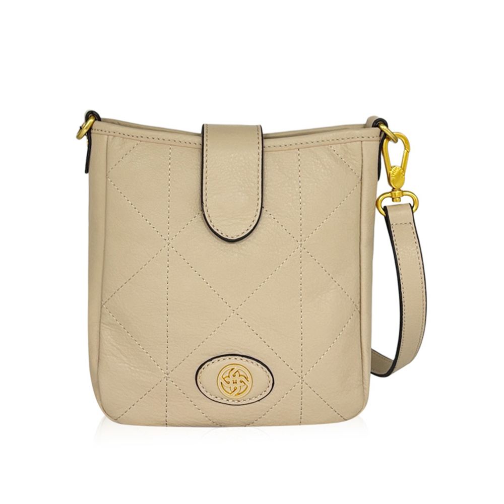 borsalini BSL幾何飾線小斜背包+帶