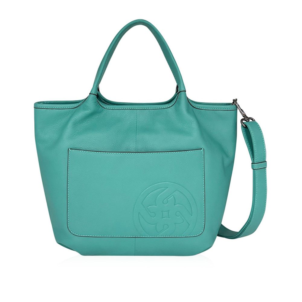 borsalini BSL日光4bTOTE+帶 湖綠