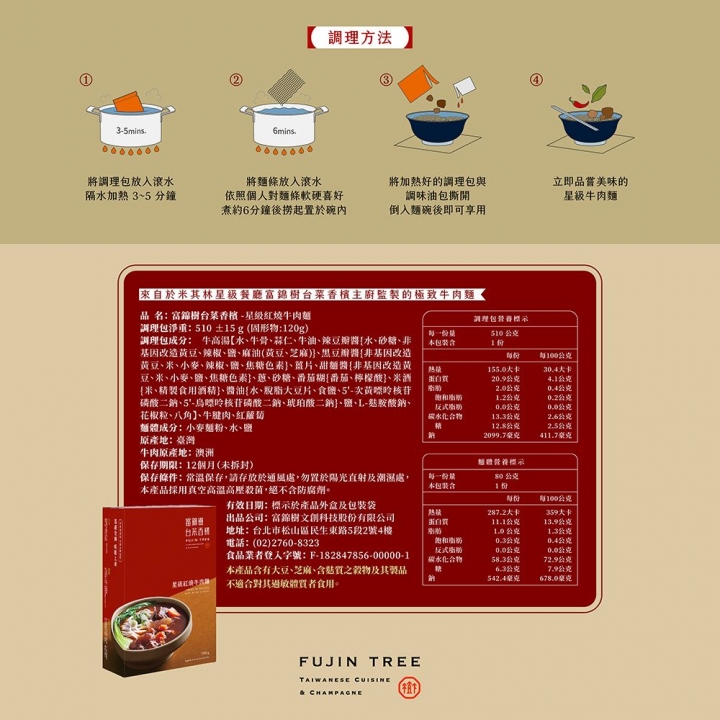 富錦樹｜米其林星級紅燒牛肉麵