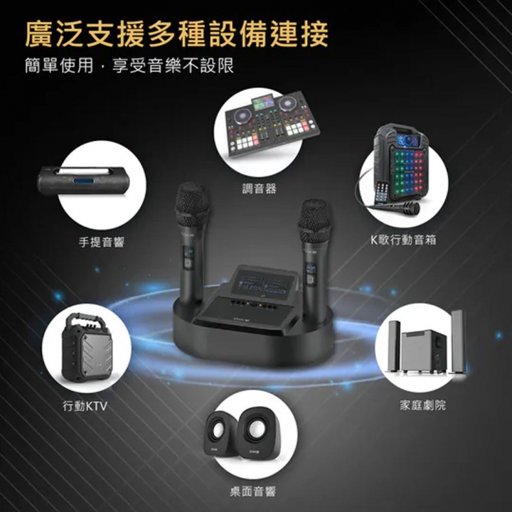 DIKE The Voice UHF無線麥克風組 (DVM190)【廠商直寄】