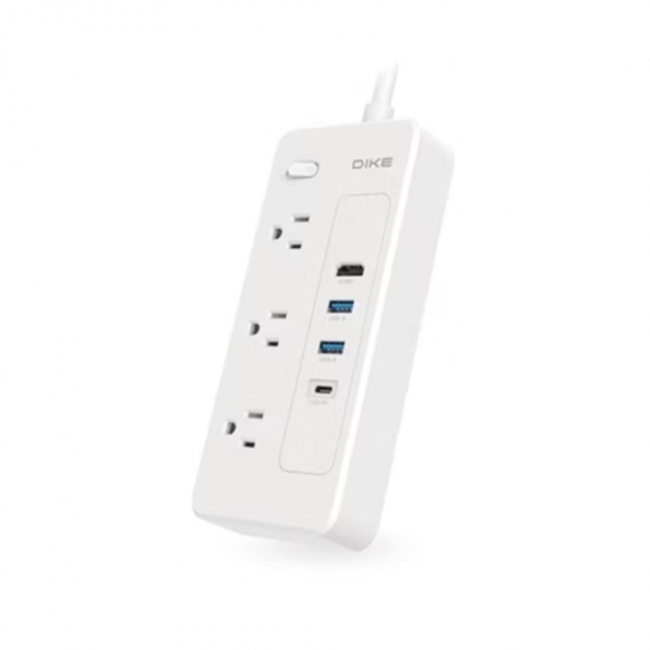 DIKE 7合1桌上型PD HUB延長線 (DAH451WT)【廠商直寄】