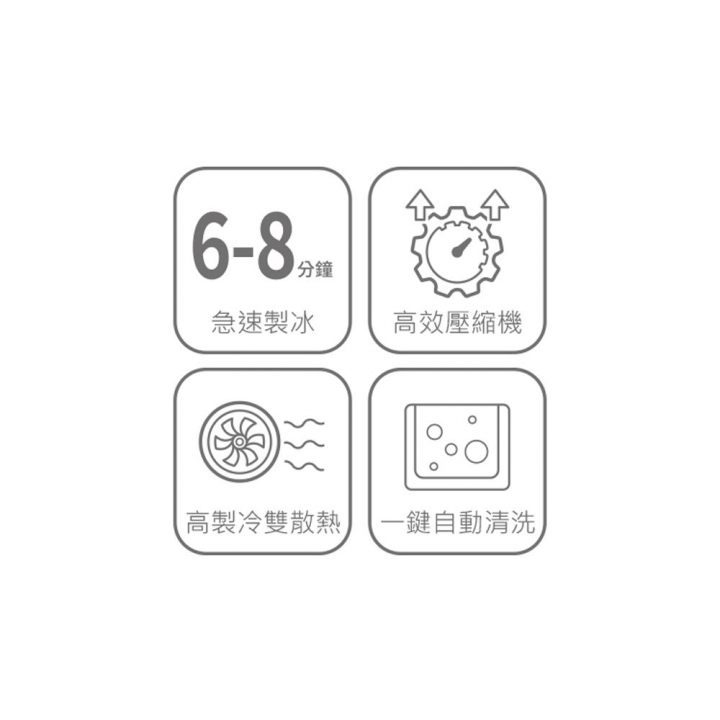 DIKE 自動急速製冰機 1.2L水箱 (HKE540)【廠商直寄】