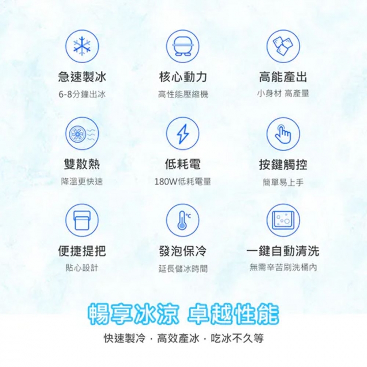 DIKE 自動急速製冰機 1.2L水箱 (HKE540)【廠商直寄】