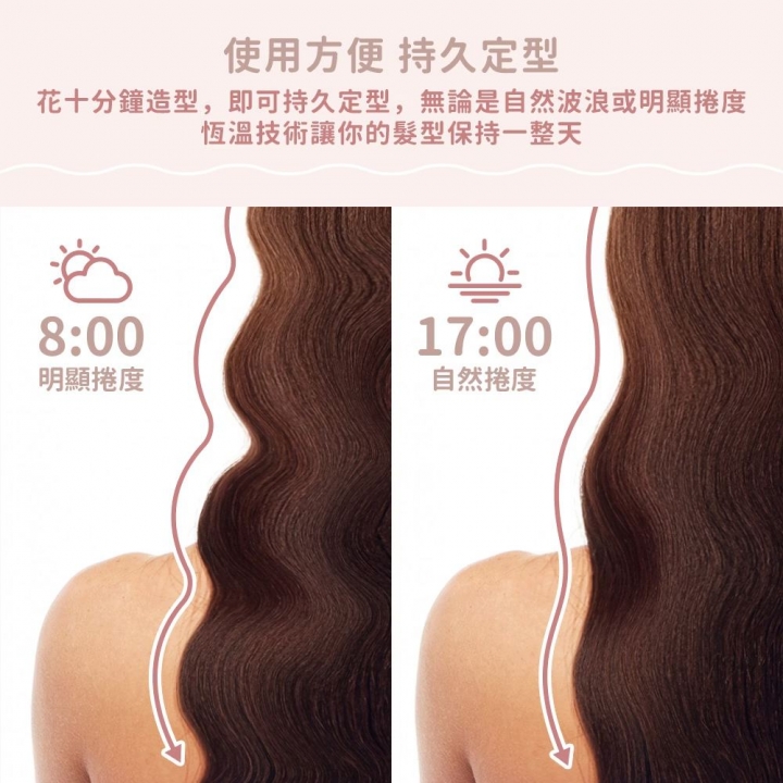 DIKE 零技巧溫控自動捲髮棒 (HBF220)【廠商直寄】