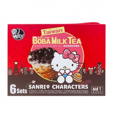 Sanrio三麗鷗｜ 機場免稅限定 Hello Kitty 好朋友J味黑糖珍珠奶茶 (原味經典)