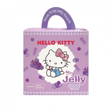 EVERRICH昇恆昌獨家開發監製 Sanrio三麗鷗｜機場免稅限定 Hello Kitty 寒天果凍禮盒 (葡萄口味)