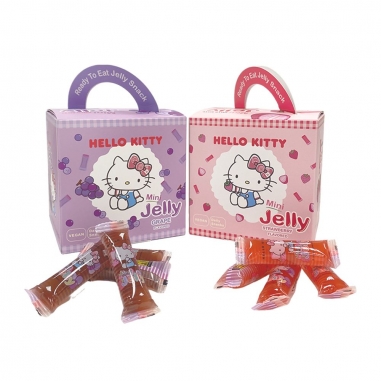 Sanrio三麗鷗|機場免稅限定 Hello Kitty 寒天果凍禮盒 (葡萄口味)