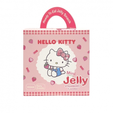 EVERRICH昇恆昌獨家開發監製 Sanrio三麗鷗|機場免稅限定 Hello Kitty 寒天果凍禮盒 (草莓口味)
