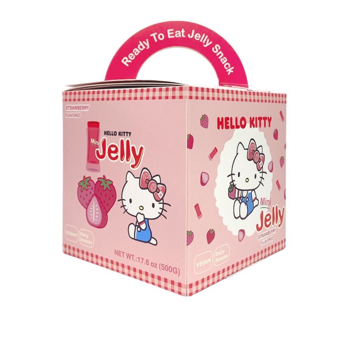 Sanrio三麗鷗｜機場免稅限定 Hello Kitty 寒天果凍禮盒 (草莓口味)
