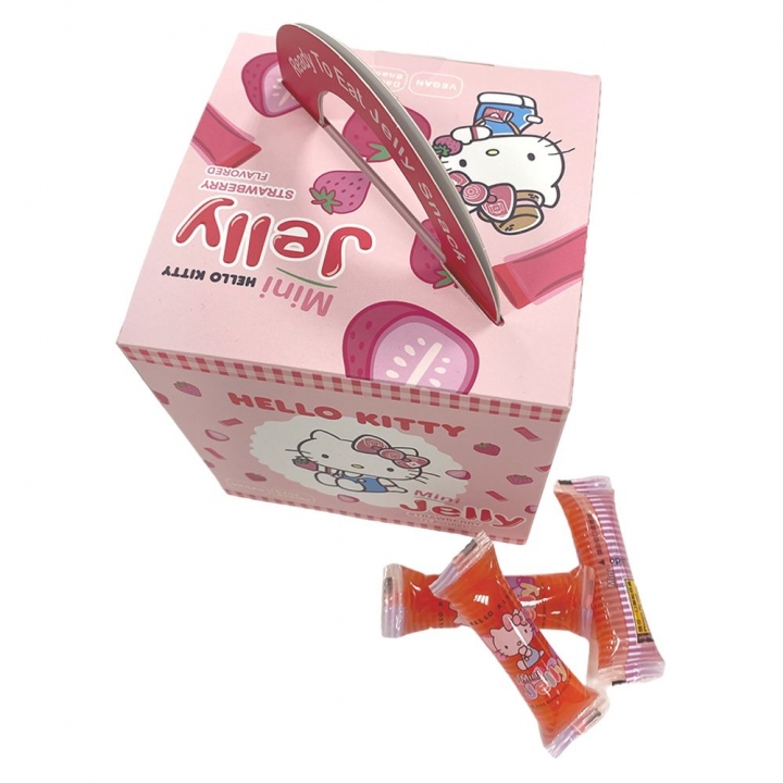 Sanrio三麗鷗｜機場免稅限定 Hello Kitty 寒天果凍禮盒 (草莓口味)