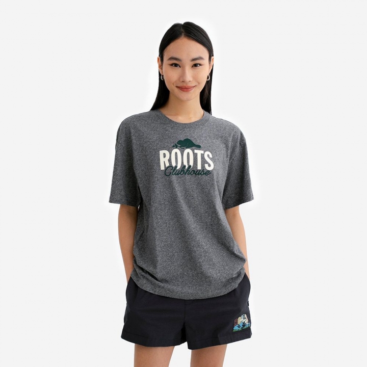 GF GOLF CLUBHOUSE T-SHIRTRoots中性-GF GOLF CLUBHOUSE 短袖上衣