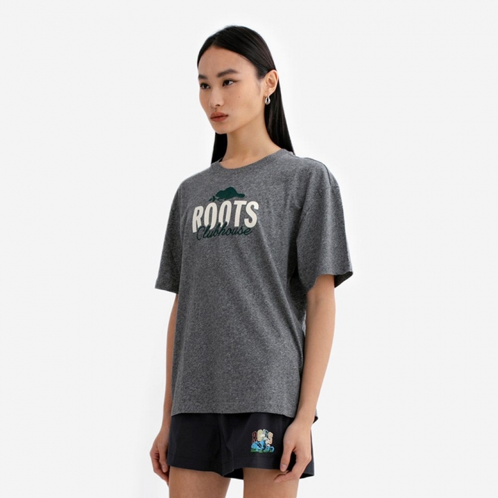GF GOLF CLUBHOUSE T-SHIRTRoots中性-GF GOLF CLUBHOUSE 短袖上衣