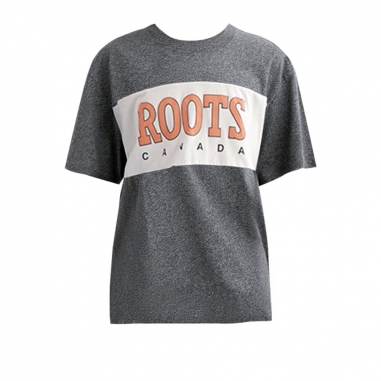RootsRoots Roots中性-GF ROOTS BLOCKED 短袖上衣