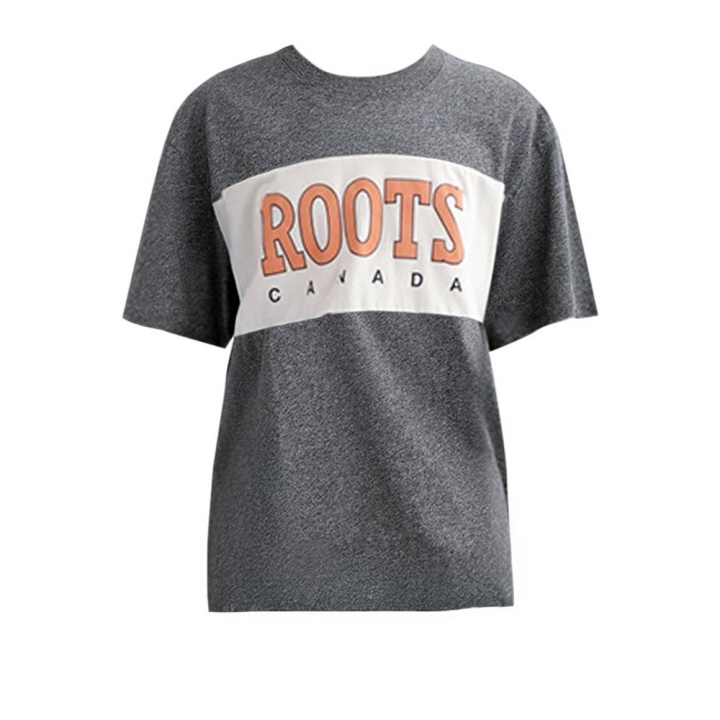 GF ROOTS BLOCKED T-SHIRTRoots中性-GF ROOTS BLOCKED 短袖上衣