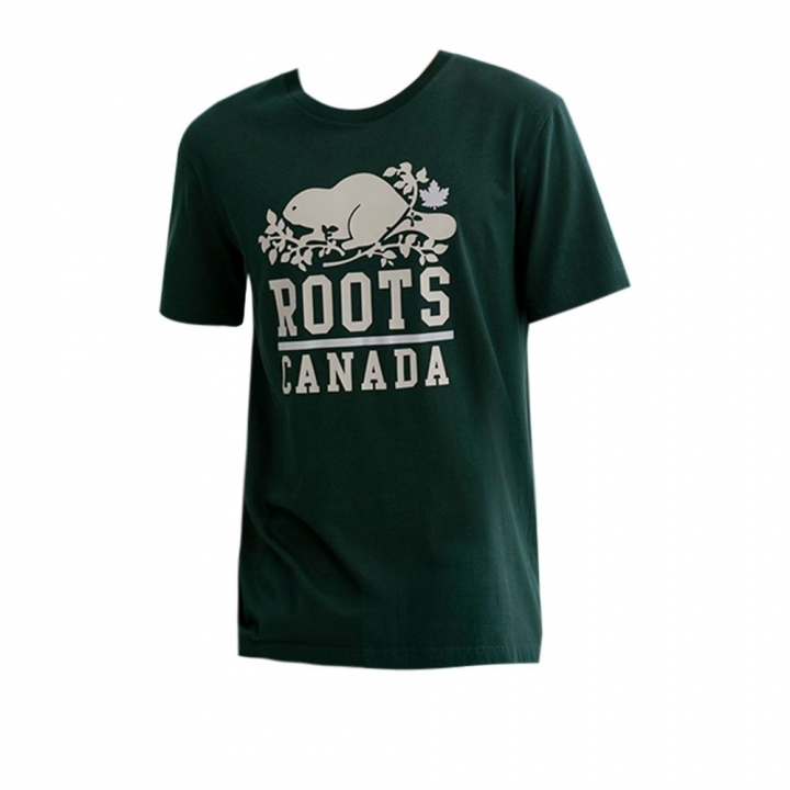 ROOTS CANADA T-SHIRTRoots 男裝-ROOTS CANADA 短袖上衣