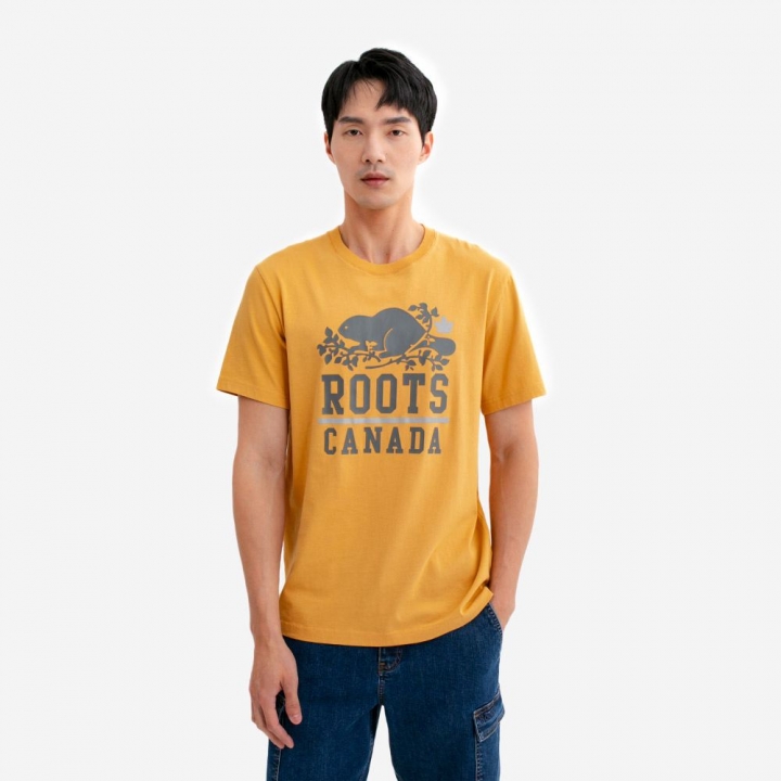 ROOTS CANADA T-SHIRTRoots 男裝-ROOTS CANADA 短袖上衣