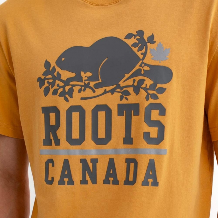 ROOTS CANADA T-SHIRTRoots 男裝-ROOTS CANADA 短袖上衣