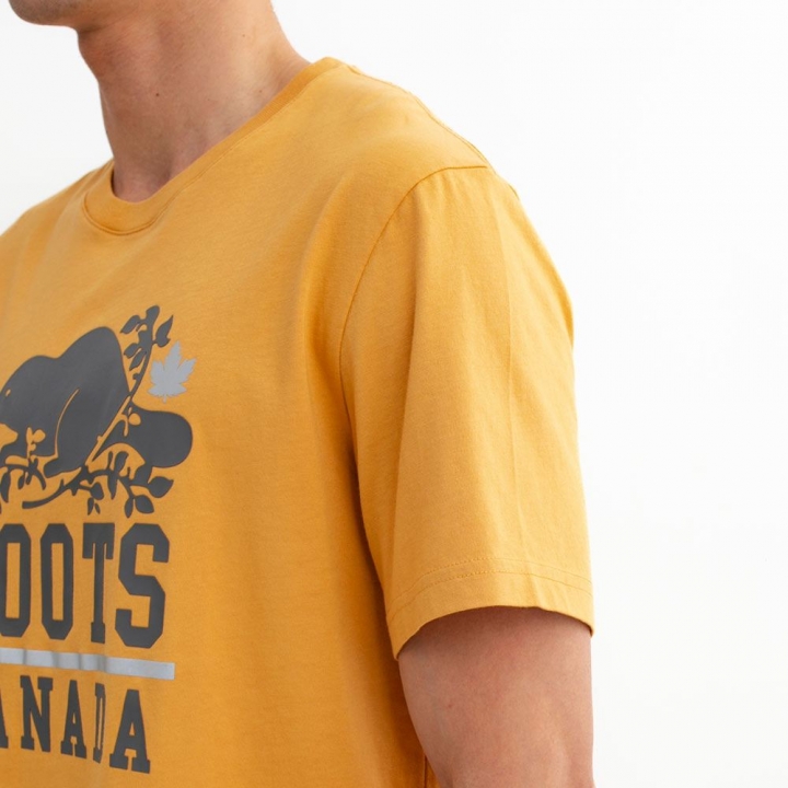 ROOTS CANADA T-SHIRTRoots 男裝-ROOTS CANADA 短袖上衣