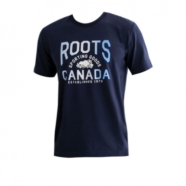 RootsRoots Roots 男裝-NATURE ATHLETICS 短袖上衣