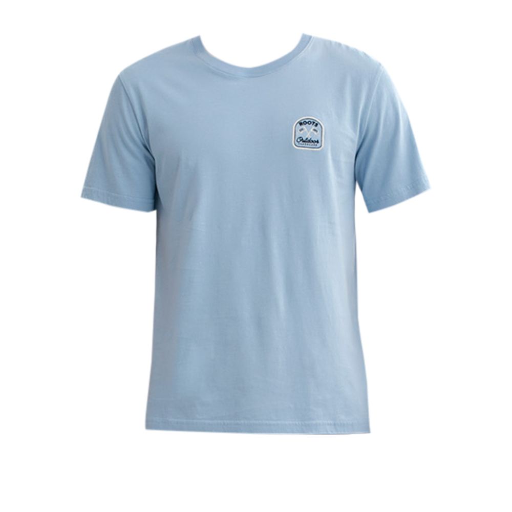 Roots Roots 男裝-OUTDOOR CLUBHOUSE SLIM 短袖上衣