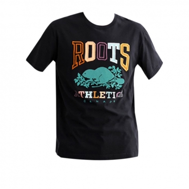 RootsRoots Roots 男裝-ROOTS ATHLETIC 短袖上衣