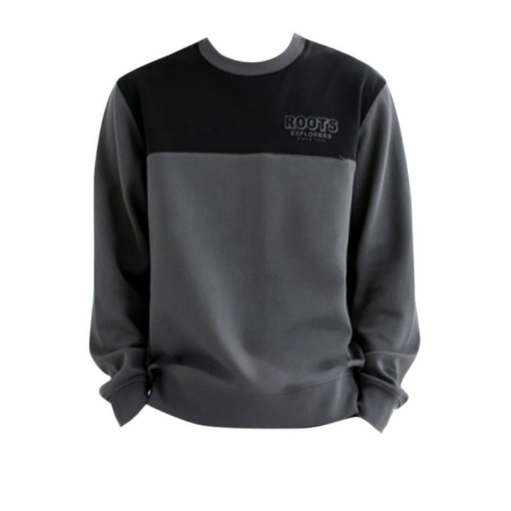 ROOTS EXPLORERS CREWRoots 男裝-ROOTS EXPLORERS 圓領上衣