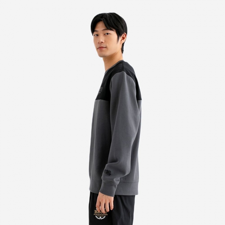 ROOTS EXPLORERS CREWRoots 男裝-ROOTS EXPLORERS 圓領上衣