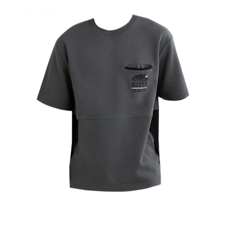 ROOTS CANADA BLOCKED SWEAT TOPRoots 男裝-ROOTS CANADA BLOCKED 圓領上衣