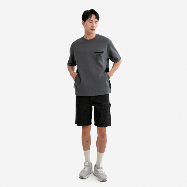 ROOTS CANADA BLOCKED SWEAT TOPRoots 男裝-ROOTS CANADA BLOCKED 圓領上衣