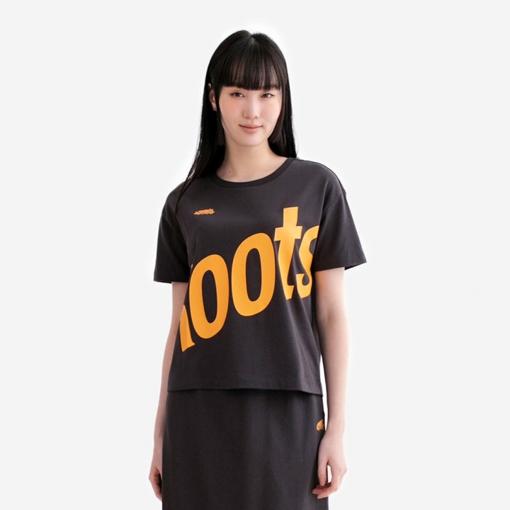 SUPER ROOTS RELAXED T-SHIRTRoots女裝- SUPER ROOTS RELAXED 短袖上衣