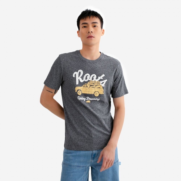ROOTS ROAD TRIP SLIM T-SHIRTRoots 男裝-ROOTS ROAD TRIP SLIM 短袖上衣