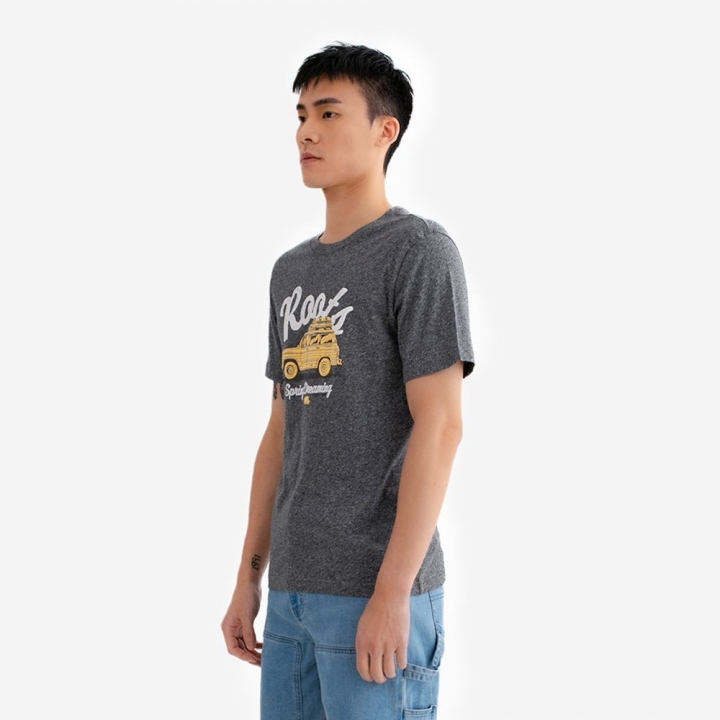 ROOTS ROAD TRIP SLIM T-SHIRTRoots 男裝-ROOTS ROAD TRIP SLIM 短袖上衣
