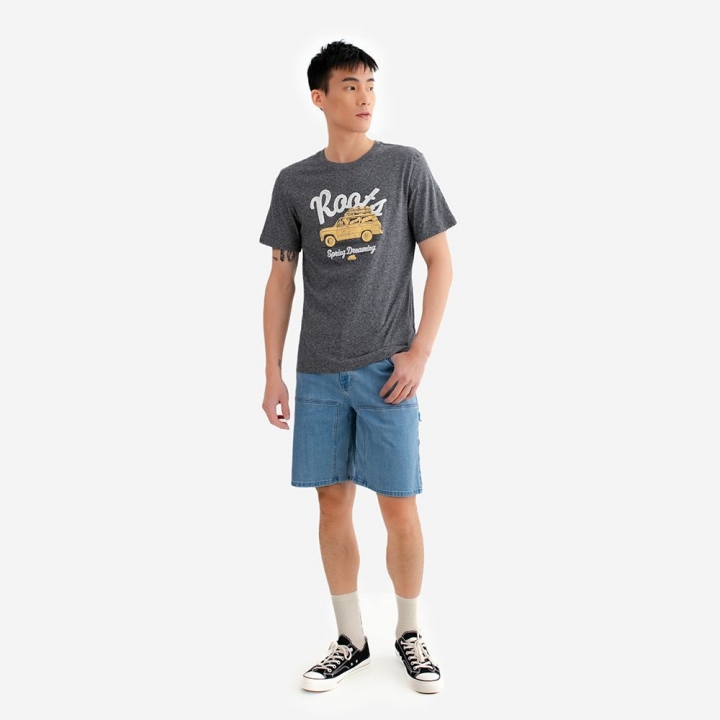 ROOTS ROAD TRIP SLIM T-SHIRTRoots 男裝-ROOTS ROAD TRIP SLIM 短袖上衣