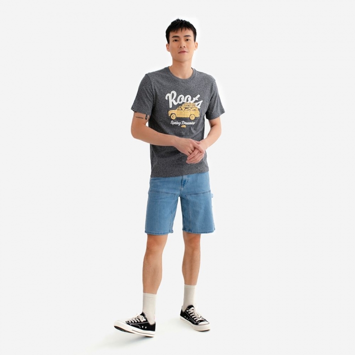 ROOTS ROAD TRIP SLIM T-SHIRTRoots 男裝-ROOTS ROAD TRIP SLIM 短袖上衣