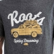Roots 男裝-ROOTS ROAD TRIP SLIM 短袖上衣