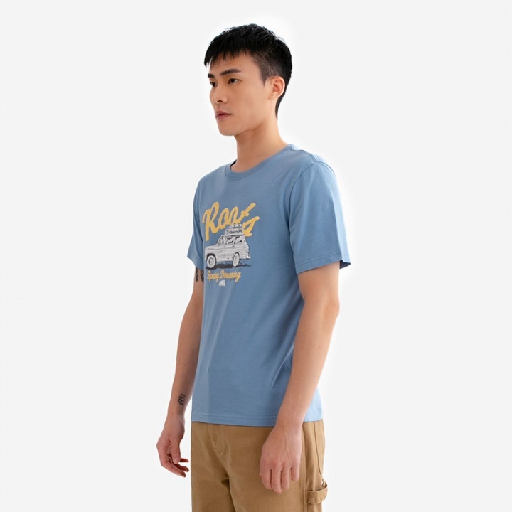 ROOTS ROAD TRIP SLIM T-SHIRTRoots 男裝-ROOTS ROAD TRIP SLIM 短袖上衣